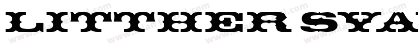 litther Syavina Regu字体转换